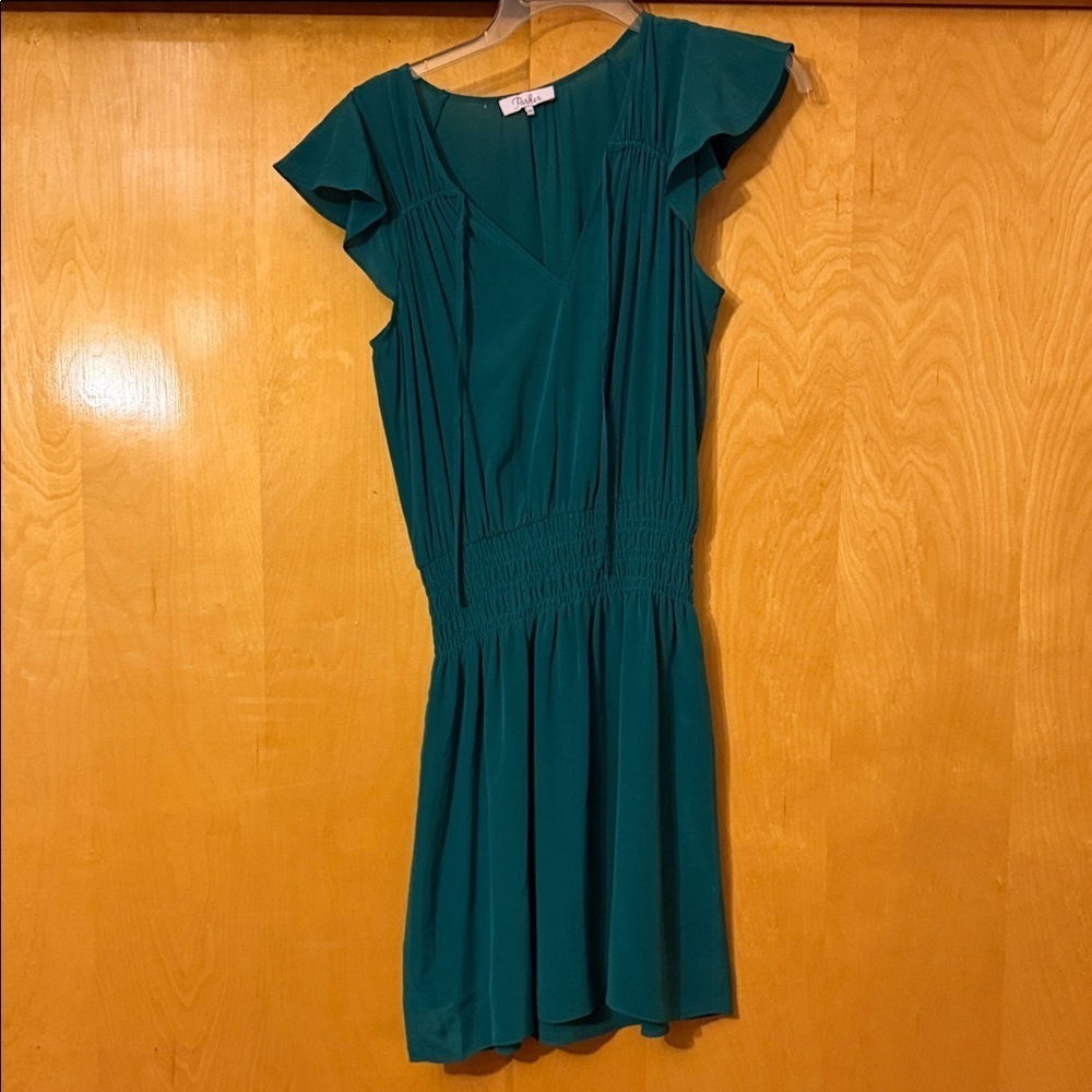 Parker Teal Mini Dress